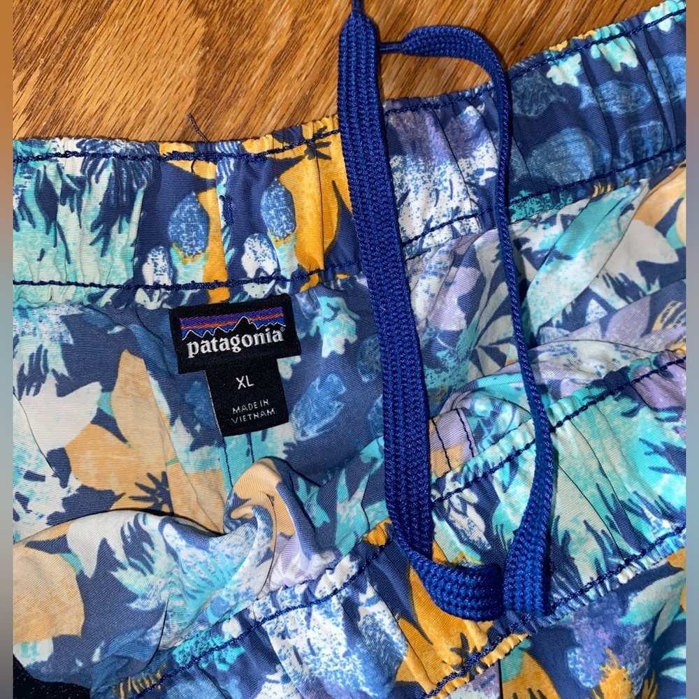 Drawstring Patagonia shorts